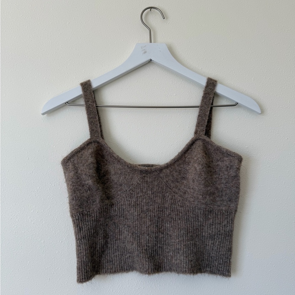 Women’s Brown Zara Tank Top Size Medium